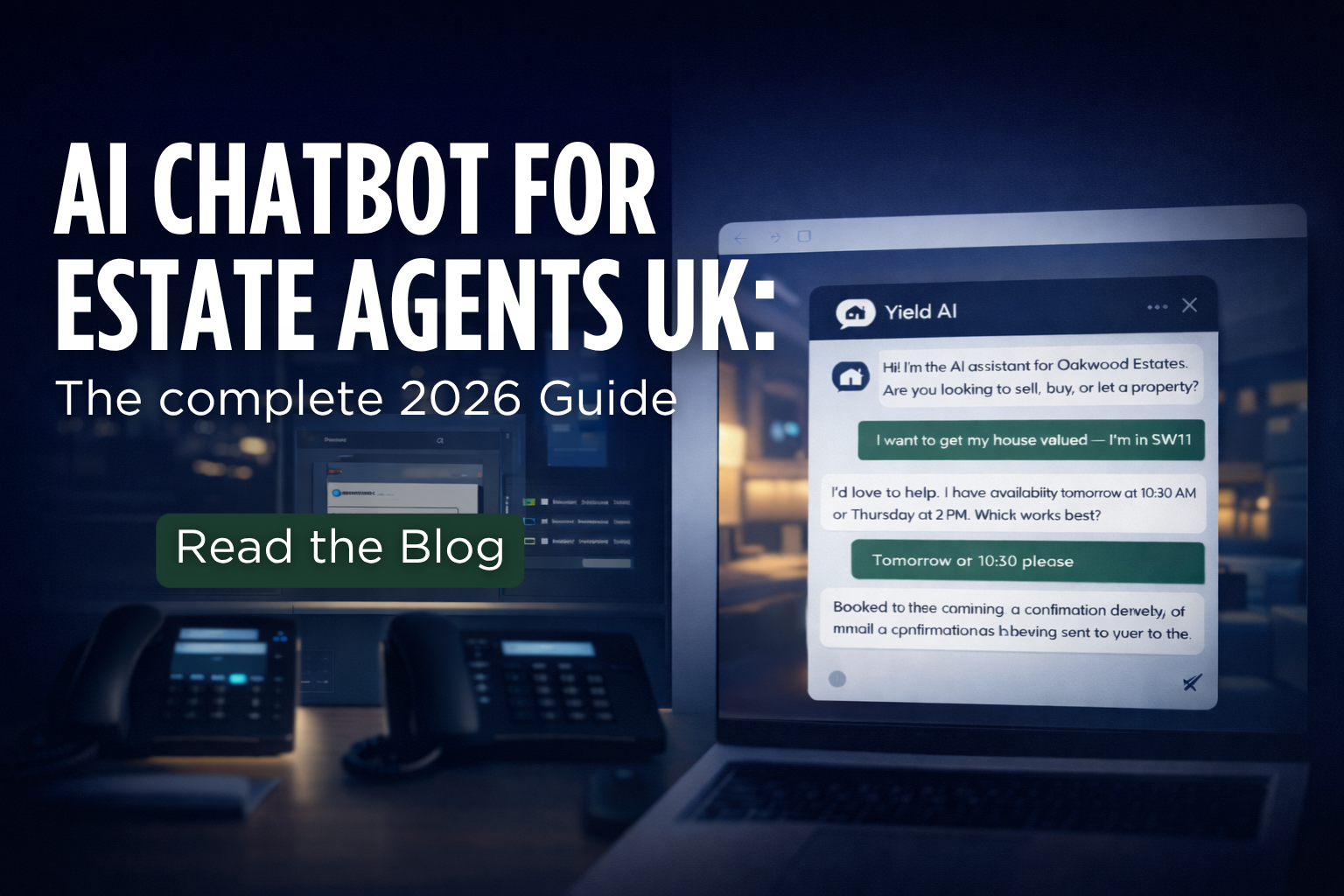 AI Chatbot for Estate Agents UK: The Complete 2026 Guide